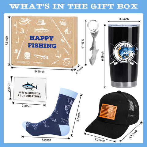 Caja regalo UAREHIBY para conjunto de pesca, presentación lista.