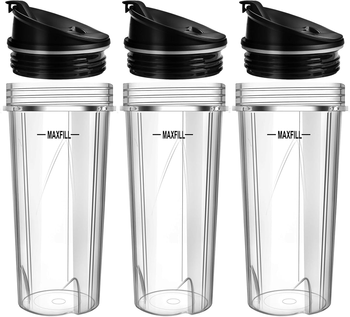 UBYNID Ninja vaso 16oz con tapas, ideal para llevar sin derrames
