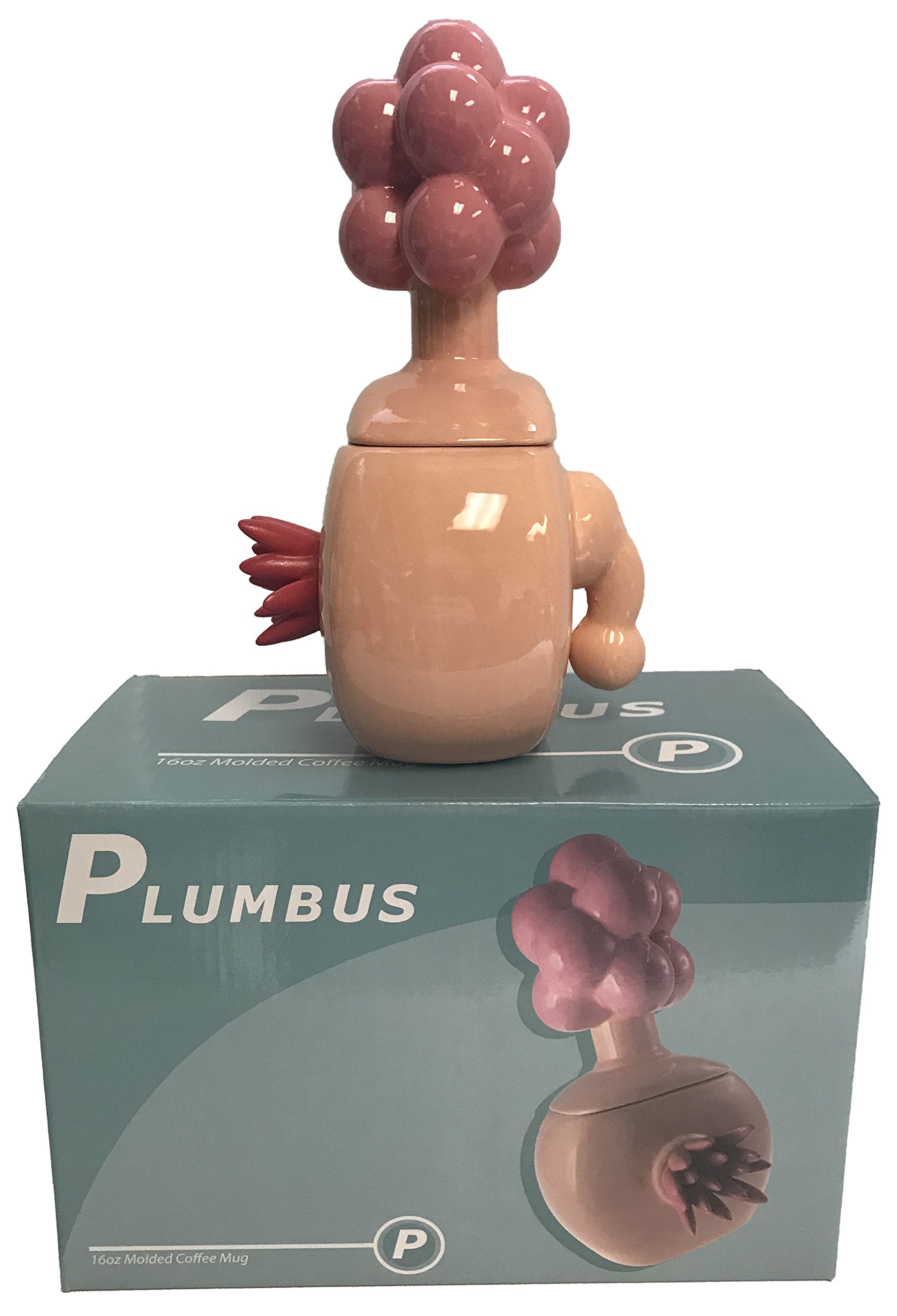 Taza cerámica U.C.C. Distributing con Plumbus, diseño destacado para café diario.