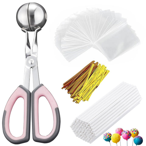 Cuchara-modeladora de Ucnemous para cake pop, porciones uniformes y rápidas.