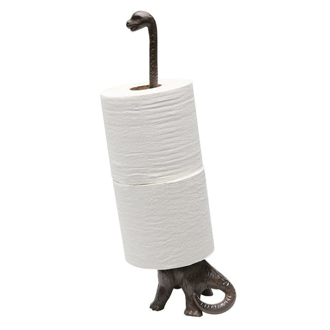 UD Toysdone portarrollos dinosaurio de hierro; práctico para cocina o taller.