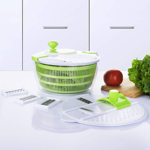 ufengke escurridor de ensaladas 4L, uso práctico para secar hojas crujientes.