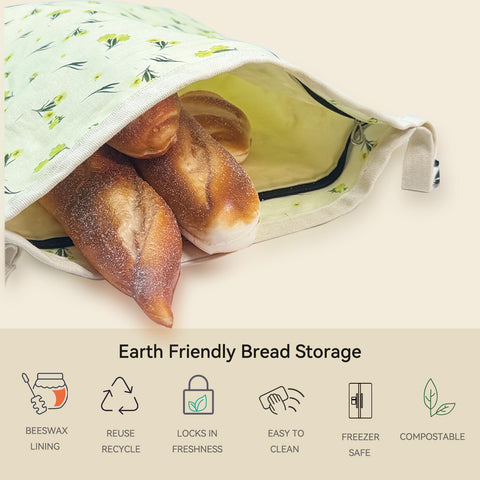 UFSCNRSA: bolsa portátil para picnic, ideal para transportar pan sin contacto.