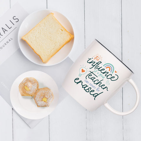 Ugiftcorner, taza profesor detalle cerámica, regalo elegante para maestros