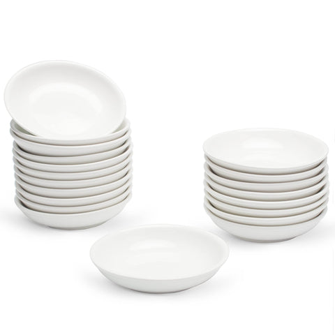 UIBFCWN cuencos dip cerámicos, conjunto de 20, ideales para salsas y aperitivos.