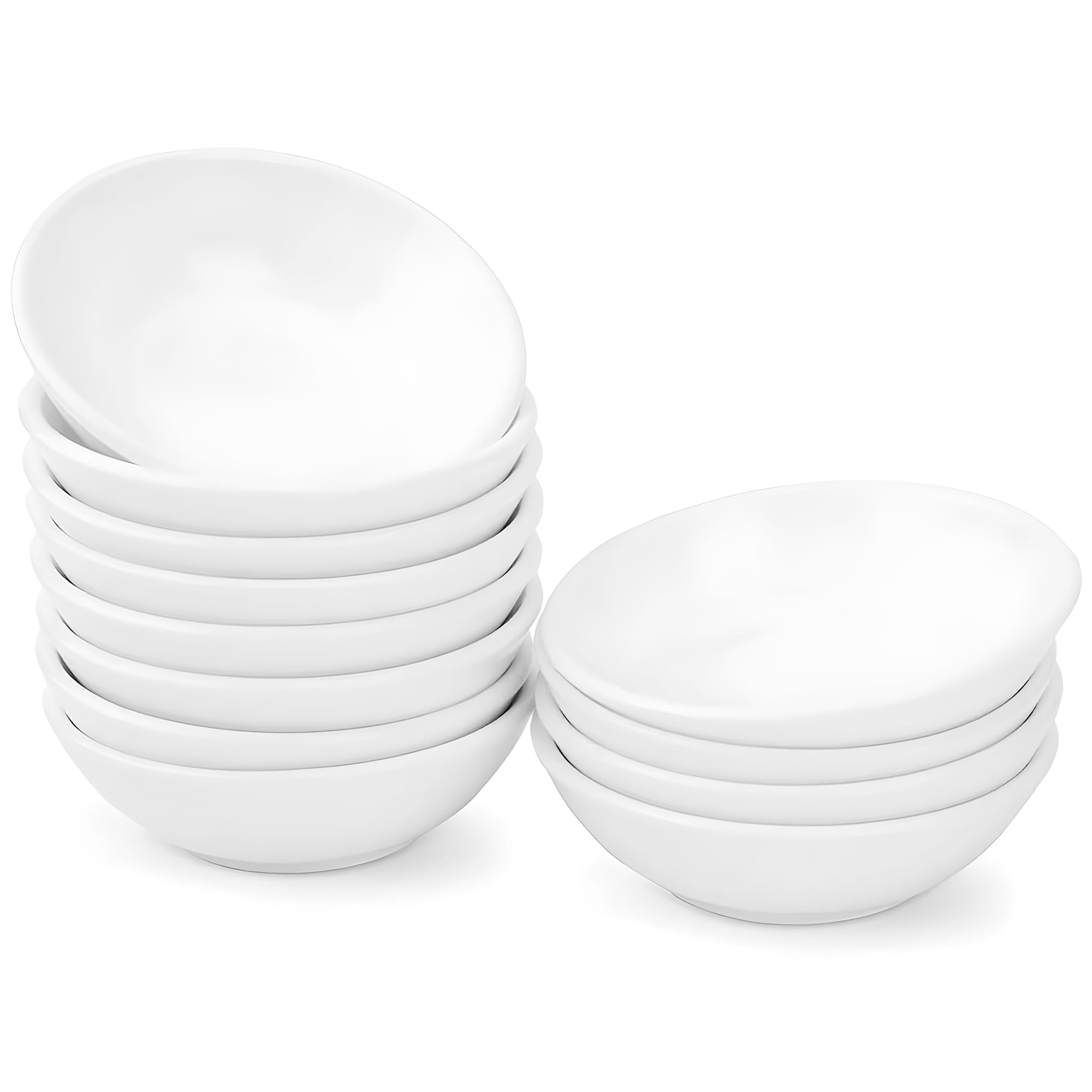 UIBFCWN tazones dip cerámicos 3oz, ideales para salsas y sushi.