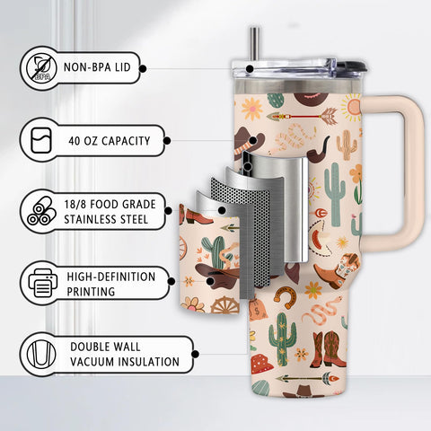 Vaso térmico de Uibunoo con aislamiento de doble pared para largas esperas.