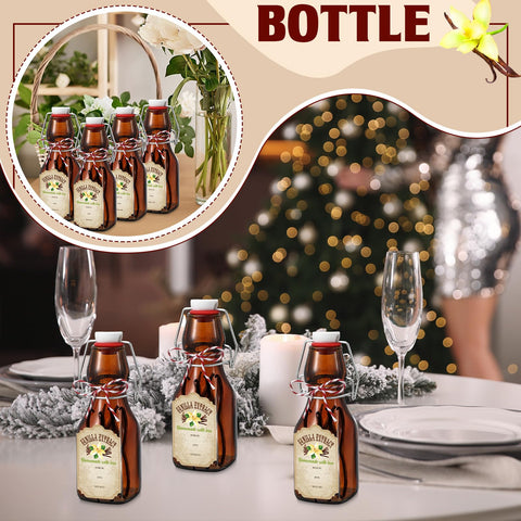 Uso para vainilla extract casero y bebidas artesanales.