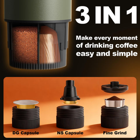 Uiifuidy espresso auto-calentado en 92°C para espresso rápido.