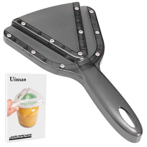 Uinxan abridor de tapas para manos frágiles facilita abrir frascos.
