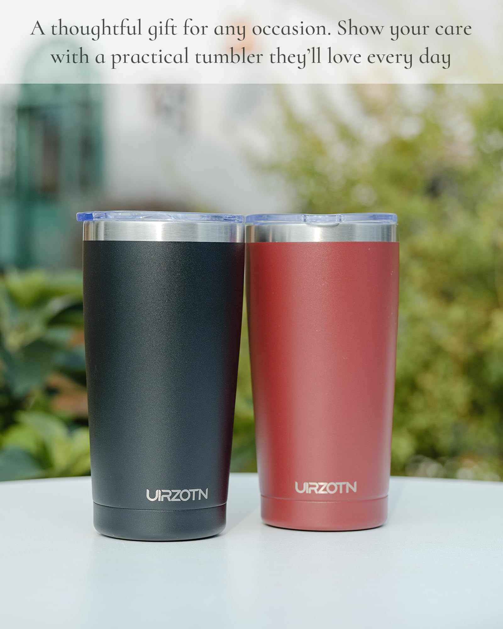 UIRZOTN compatible con portavasos de coche para viajes diarios sin pérdidas.