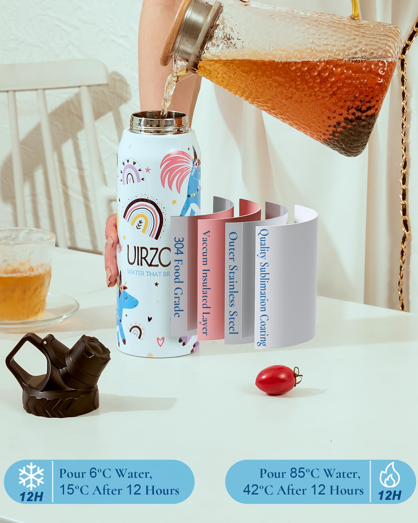 UIRZOTN base de silicona mantiene estable la botella sobre cualquier superficie