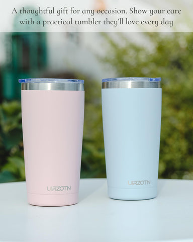 Tumbler ligero de 490 g de UIRZOTN, perfecto para viajes y vida diaria.