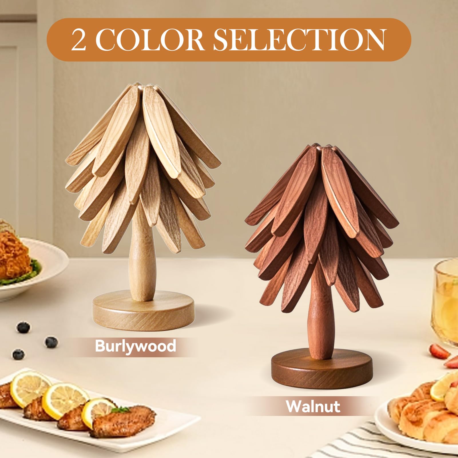 Uixplozk posavasos-arbol extendido 8 pulgadas para ollas grandes.