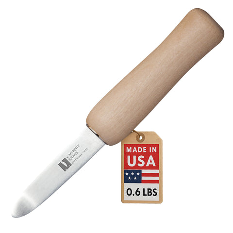 UJ Ramelson Co: cuchillo para ostras con mango de madera, apertura suave