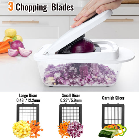 ukeetap cuchillas intercambiables ofrecen cortes precisos para diversas recetas