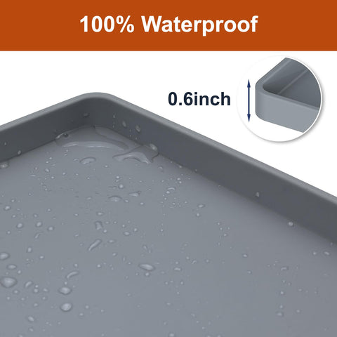ukeetap alfombrilla silicona gris superficie antideslizante