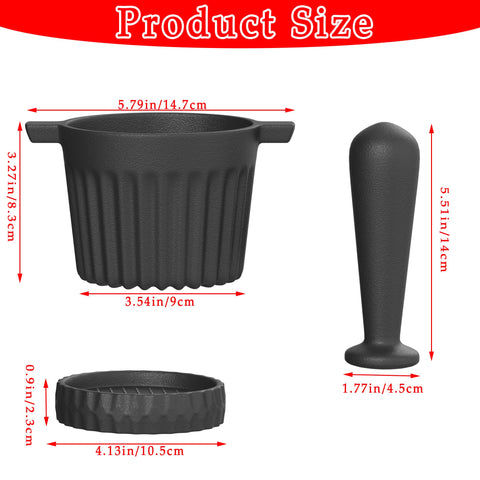 UKENEM conjunto compacto, ideal para guacamole y preparaciones rápidas.