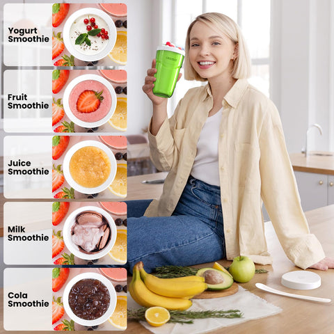 UKKISO Slushie Maker Cup: capacidad de 8 oz para porciones individuales.