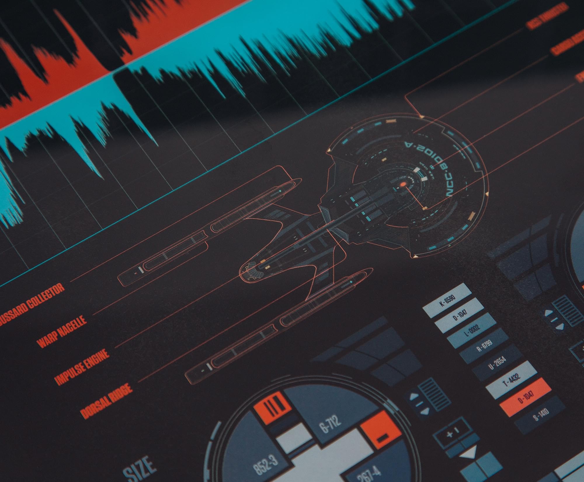 Ukonic colección Star Trek Picard para fans.