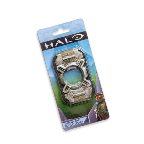 Ukonic Halo Cortana Chip acabado de metal resistente para uso diario.