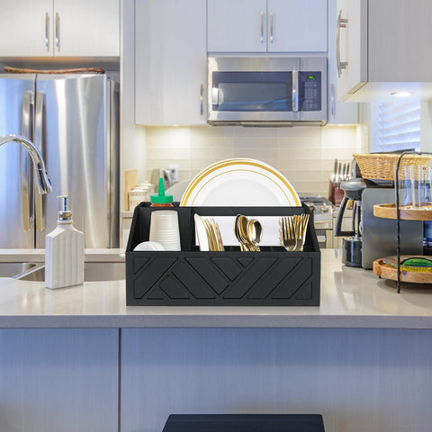 Ukonvi porta cubiertos ideal para picnics y fiestas