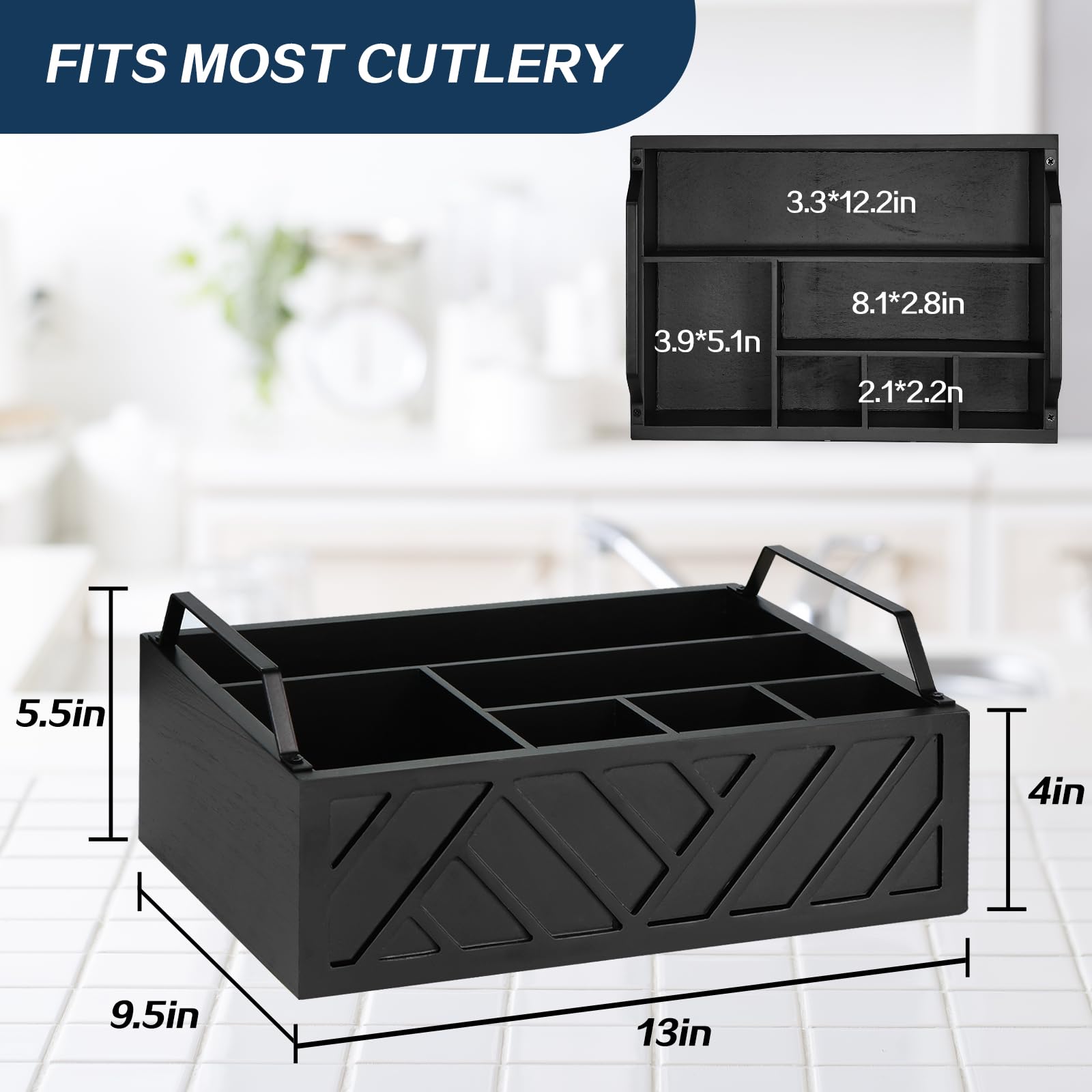 Ukonvi regalo práctico para cocina, ideal para organizar platos y cubiertos.