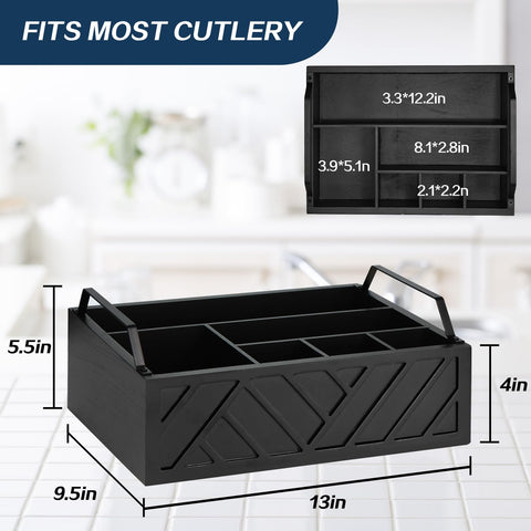 Ukonvi regalo práctico para cocina, ideal para organizar platos y cubiertos.