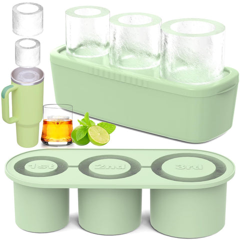 Ukulork bandeja de hielo cilindro 40oz tipo 1 para enfriar sin diluir
