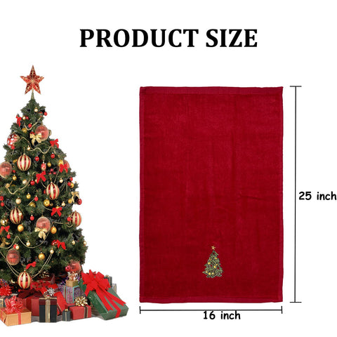 ULERSP toallas navidad arbol bordado para decorar la mesa de cocina