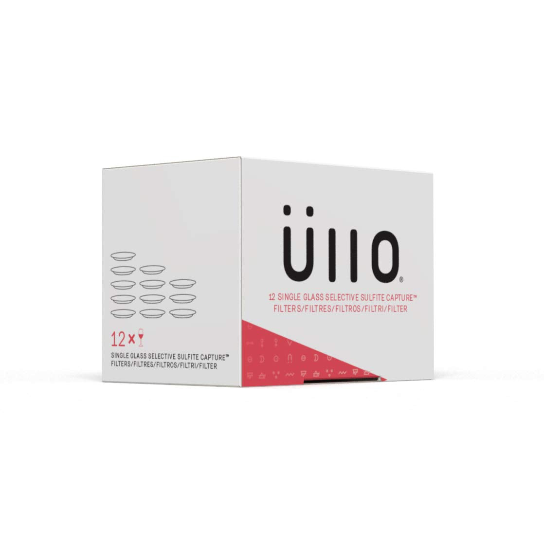Üllo vino sin sulfito en vaso con aroma más claro y limpio