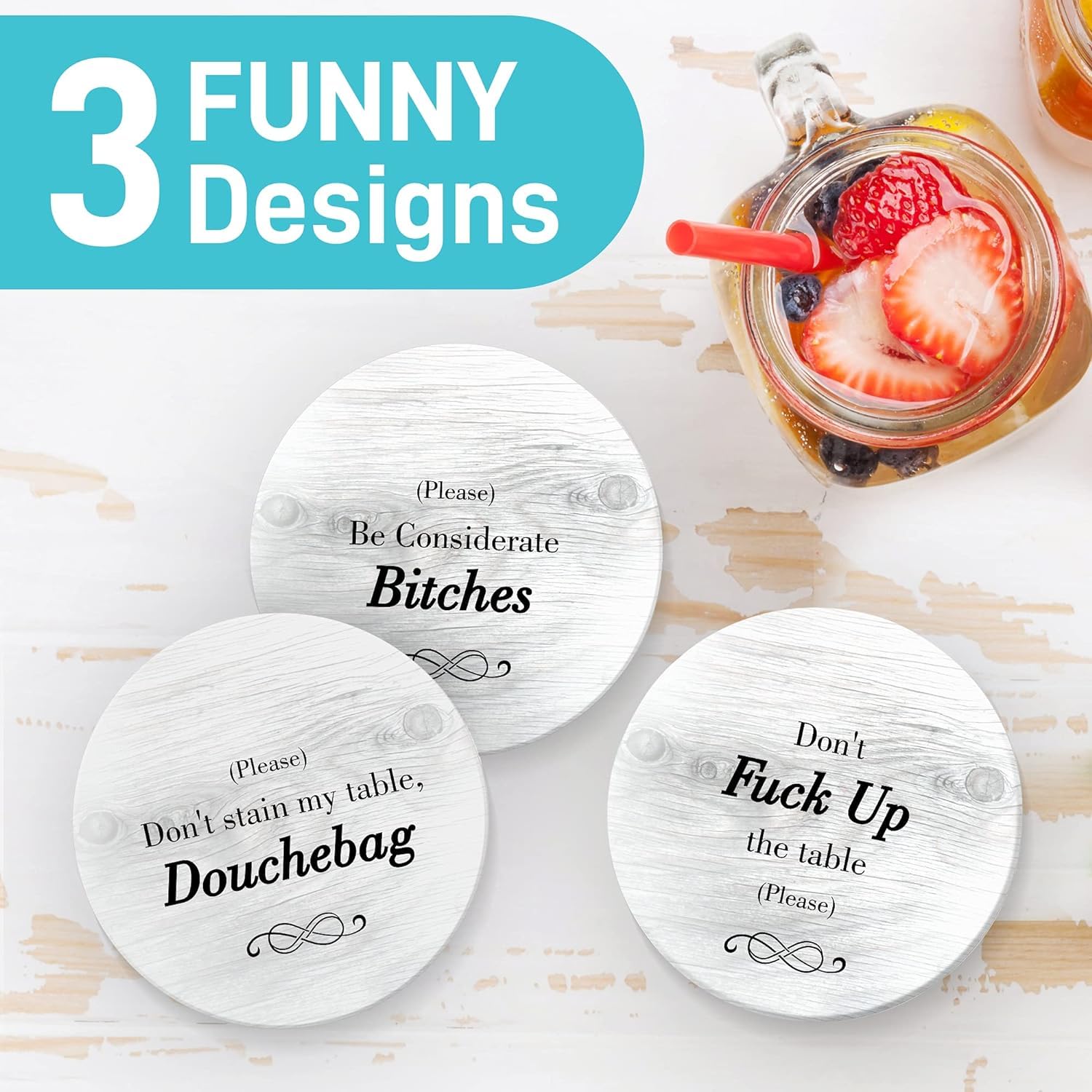 Posavasos Ultimate Hostess regalo ideal para amigos y familiares.