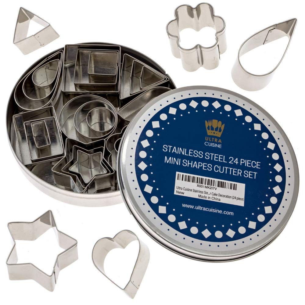 Ultra Cuisine cortador mini corazón para galletas y detalles festivos