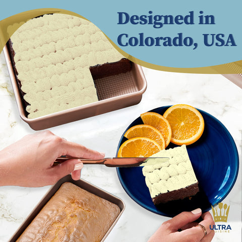Dimensiones externas de Ultra Cuisine 8.46x8.46x2.24 pulgadas