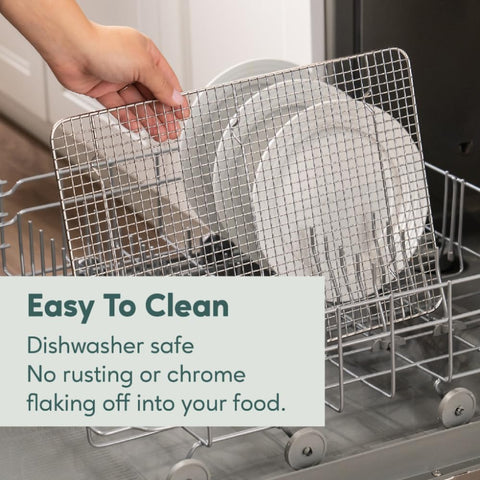 Ultra Cuisine diseño de alambre estrecho y borde liso; manejo seguro.