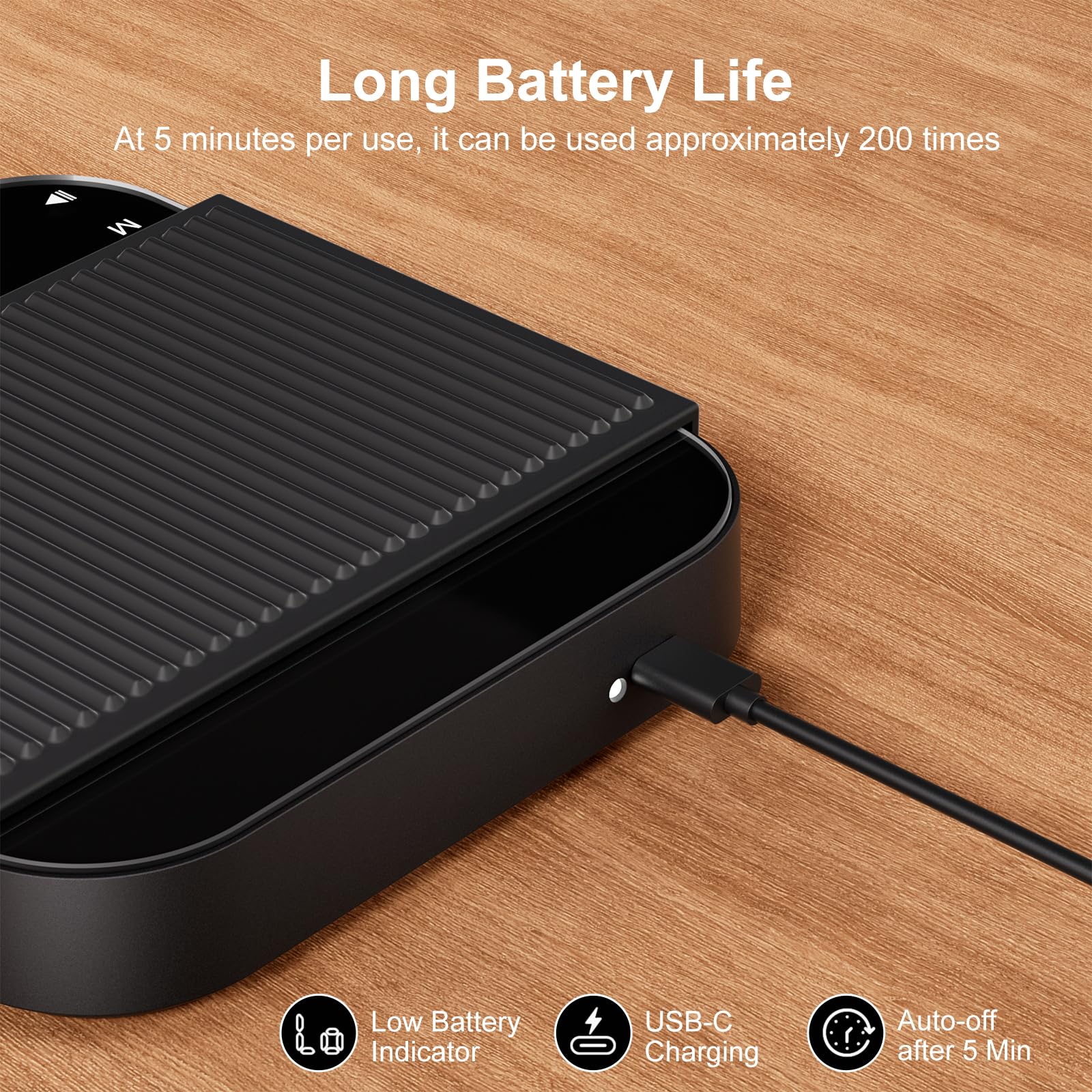 Ultrean escala portátil y compacta, ideal para llevar en bolso.