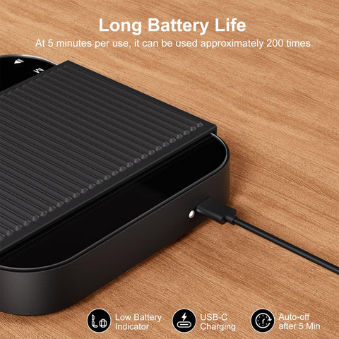 Ultrean escala portátil y compacta, ideal para llevar en bolso.