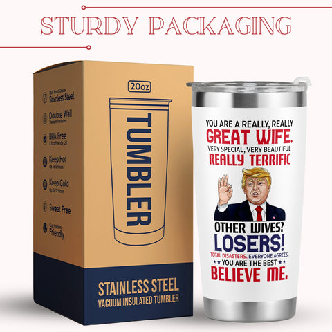 UMACVN Taza 20oz regalo ideal para esposa, aniversarios y celebraciones