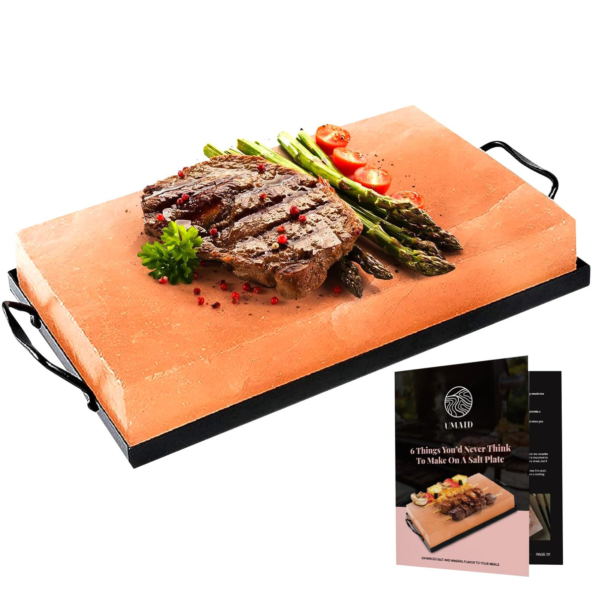 UMAID bloque de sal Himalaya para cocinar realzando sabores en casa