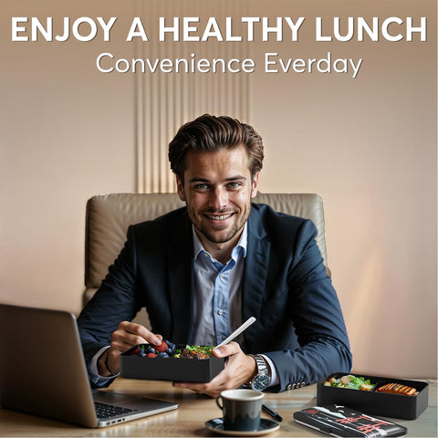 Umami Bento Box apilable para ahorrar espacio en la cocina.