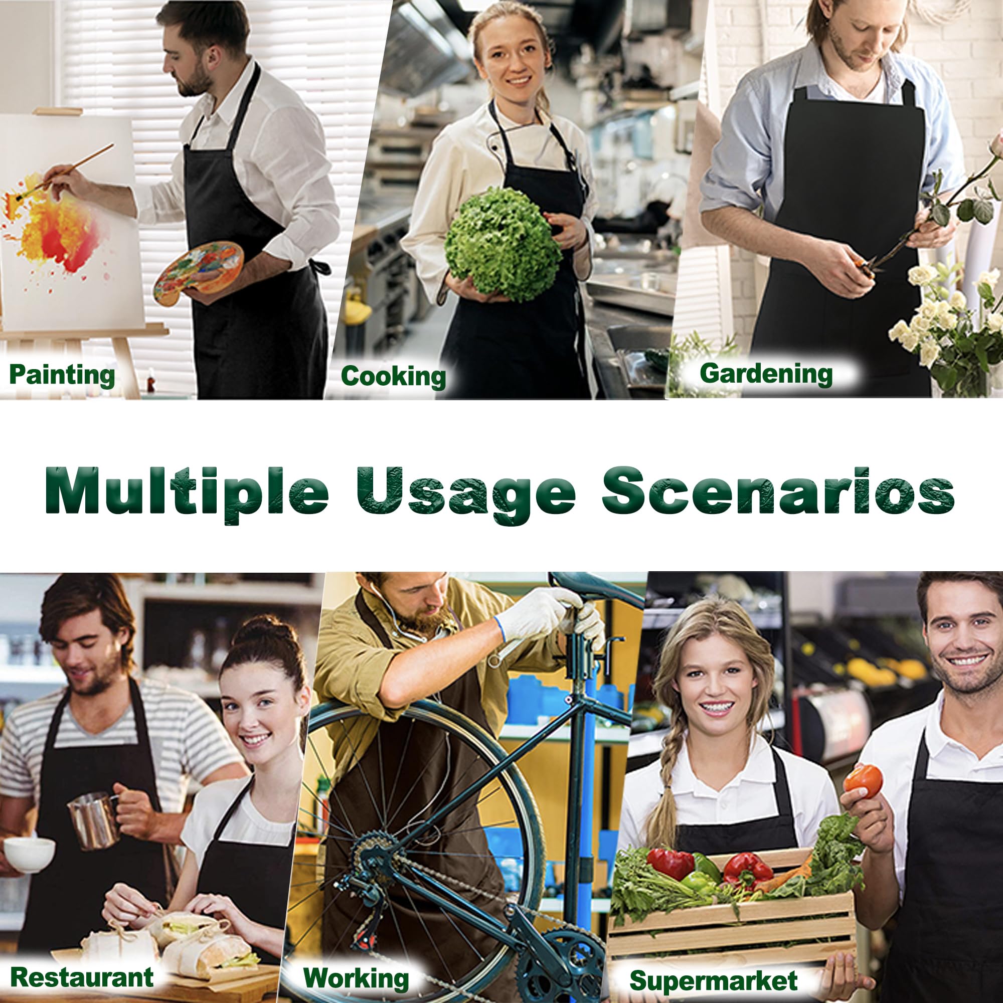 Delantal profesional Umboom para restaurantes y cafeterías.