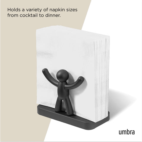 Umbra Buddy peso ligero 8 onzas facilita mover y decorar.