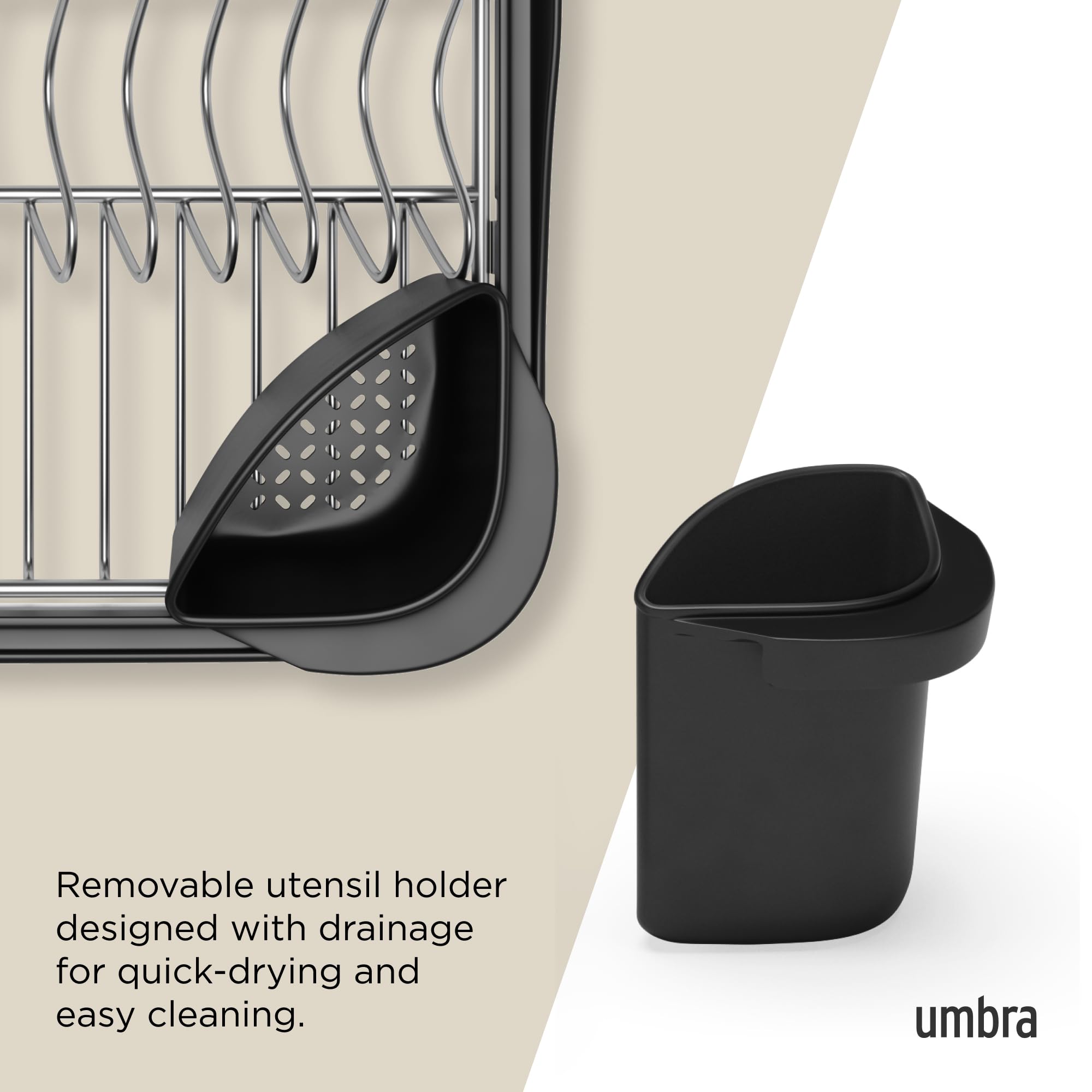 Umbra Sinkin Multi-Use, tamaño 14 x 11 x 5.25 pulgadas para fregaderos estándar