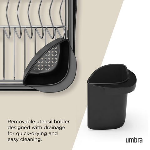 Umbra Sinkin Multi-Use, tamaño 14 x 11 x 5.25 pulgadas para fregaderos estándar