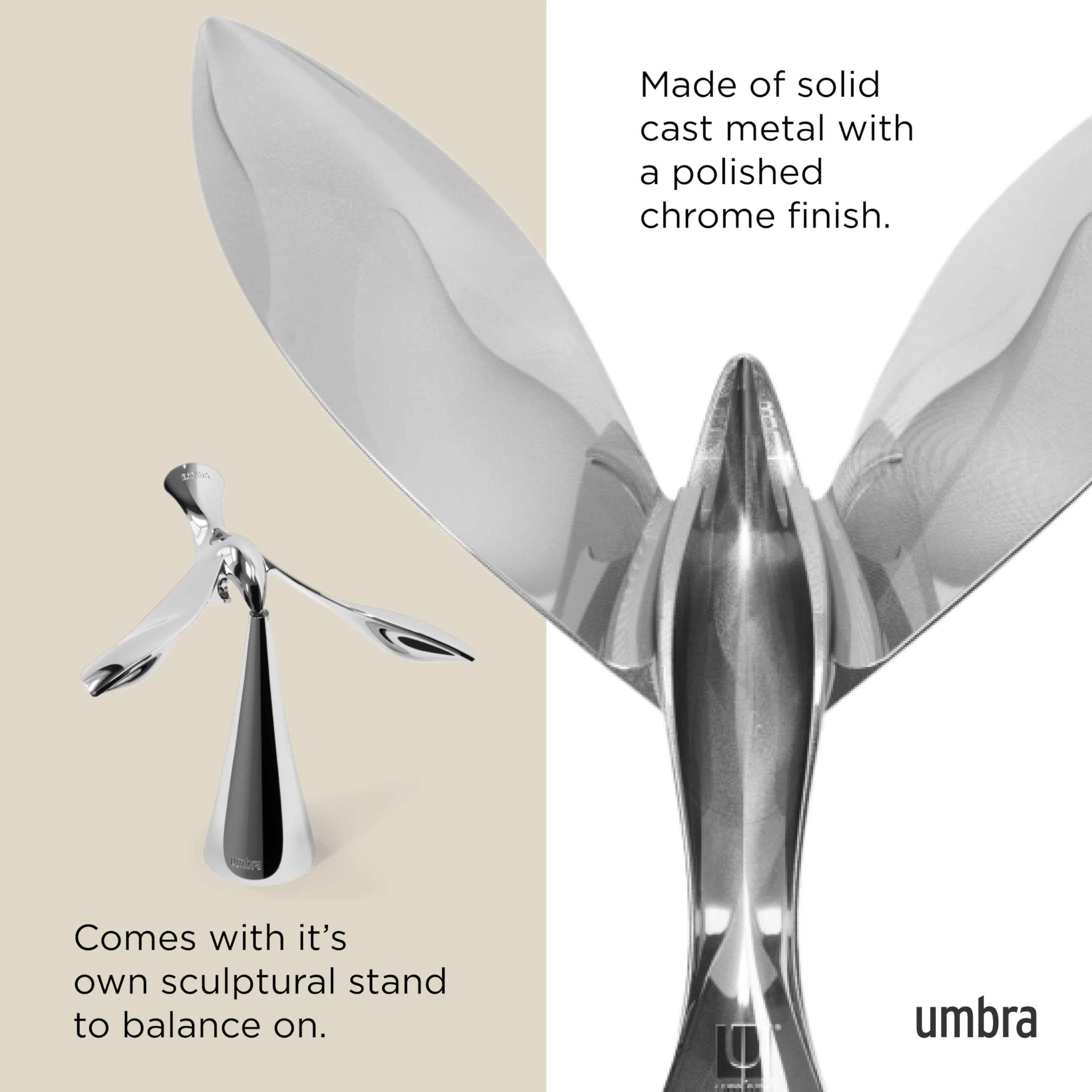 Umbra Tipsy para-carrito-bar exhibe elegancia y funcionalidad en casa.