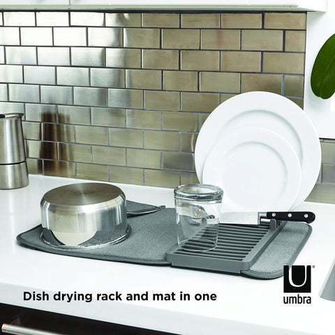Umbra UDRY Mini color carbón combina con estilos modernos.