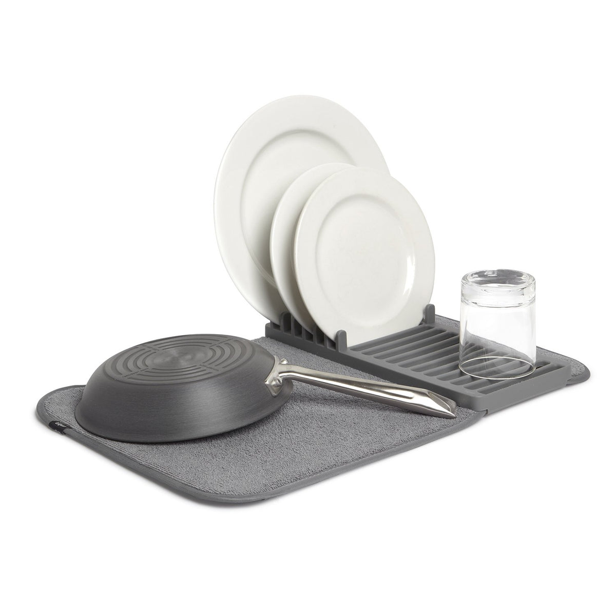 Umbra UDRY Mini estante secado de platos para ordenar.