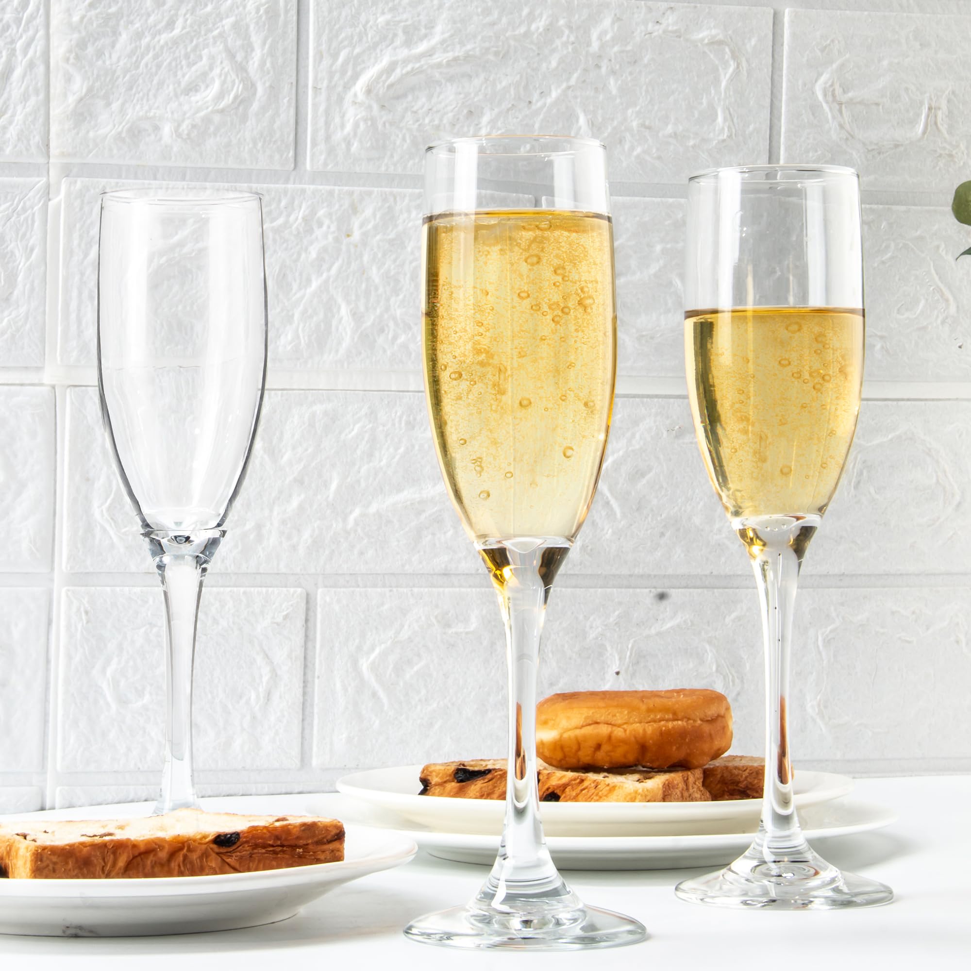 UMEIED conjunto champán cristal para fiestas