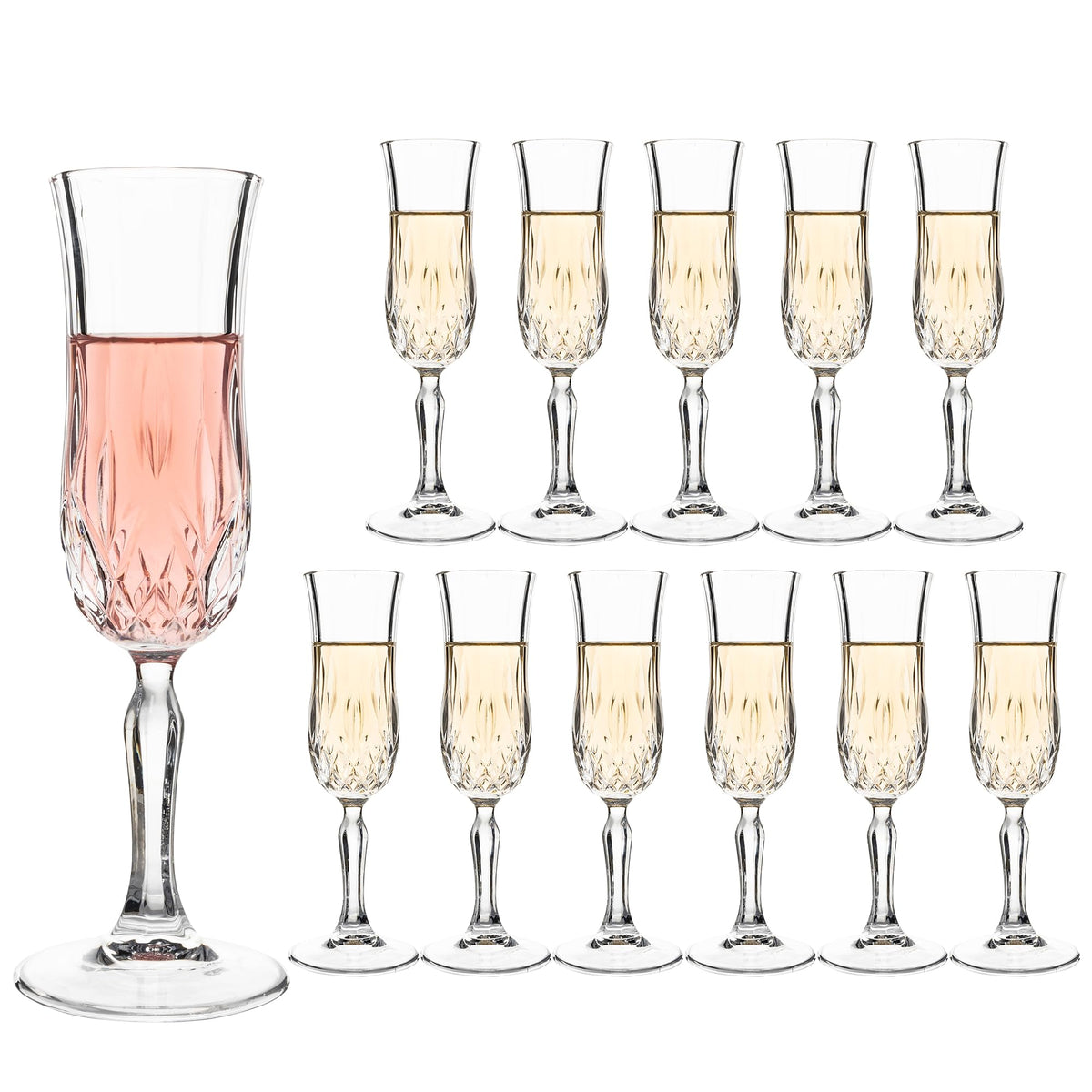 Copas UMEIED con grabado elegante para celebraciones.