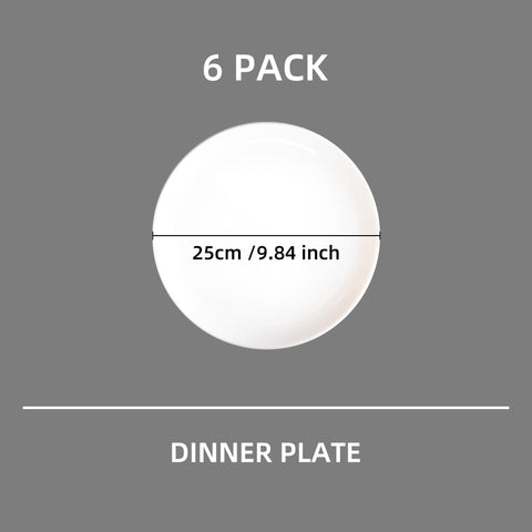 UMEIED plato-ensalada-blanco-ceramico-motas, perfecto para servir ensaladas con estilo.